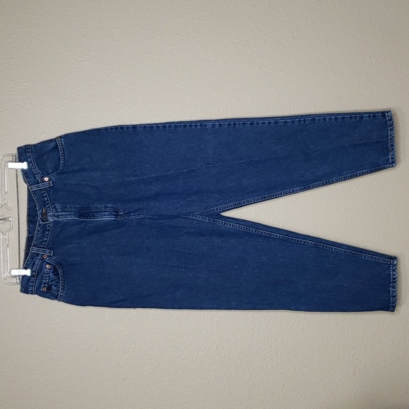 Vintage 90's Levi's Womens 552 Tapered Fit Boyfriend Cotton Jeans Size 16 Short - Picture 2 of 16